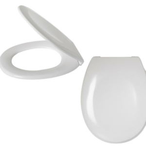 Sabichi White Easy Clean Slow Close Toilet Seat
