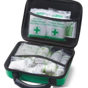 Click Medical Hse 1-10 First Aid Kit In Medium Feva Bag Green